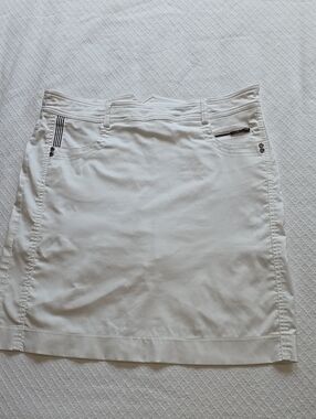 MDC Sport Skort White Golf EU 40 US 8 Side Zip